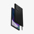 ACS01392 - Galaxy Note 20 Ultra Liquid Air Case in matte black showing the back